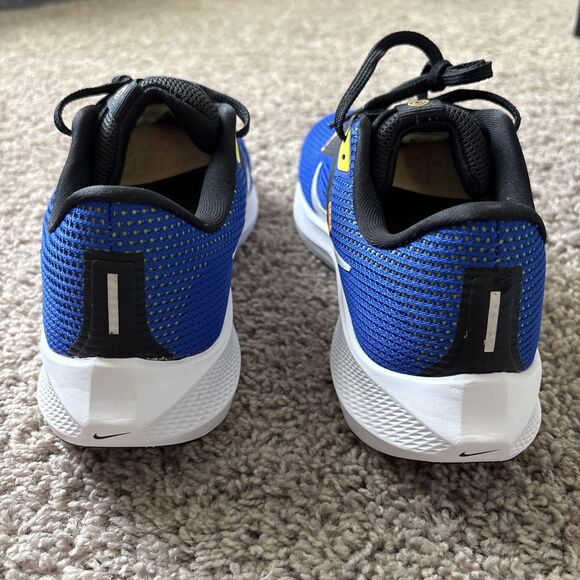 Nike Air Zoom Pegasus 40 DV3853-401 Sneakers Men's Blue White Running Size 9.5 - Picture 3 of 6